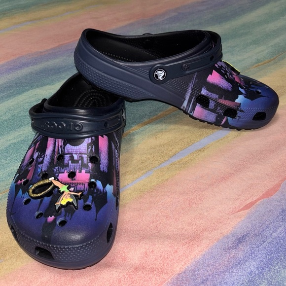 Disney Crocs Tinkerbell The Wonderful World of Disney Crocs women’s 10 / men’s 8 - Picture 2 of 8